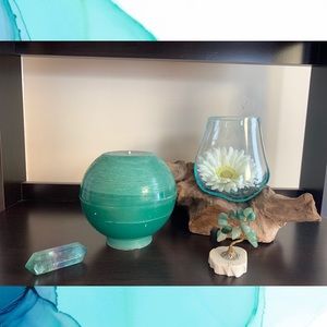 ✨Cactus Jade Crystal Ball✨ ᶠᴸᴼᴿᴬᴸ ˢᶜᴱᴺᵀᴱᴰ